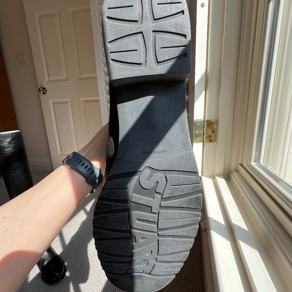 Stuart Weitzman 5050 Black Napa Boots, 9.5M - Picture 11 of 16